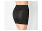 Schwarze formende Shorts, formende Wirkung.