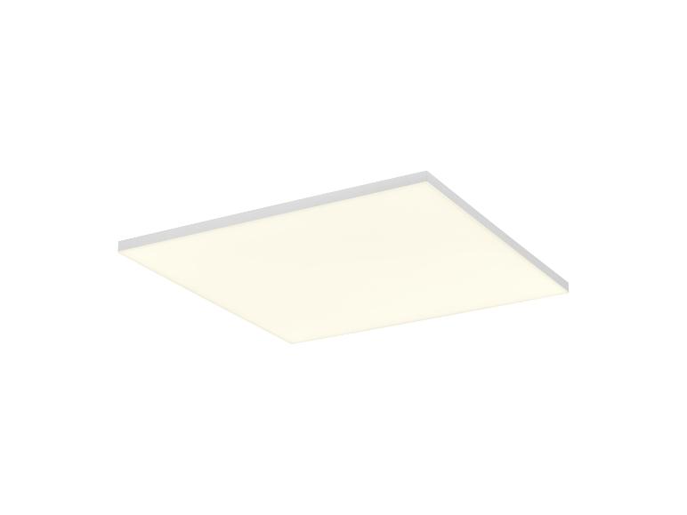 Quadratisches LED-Deckenpanel mit warmweißem Licht