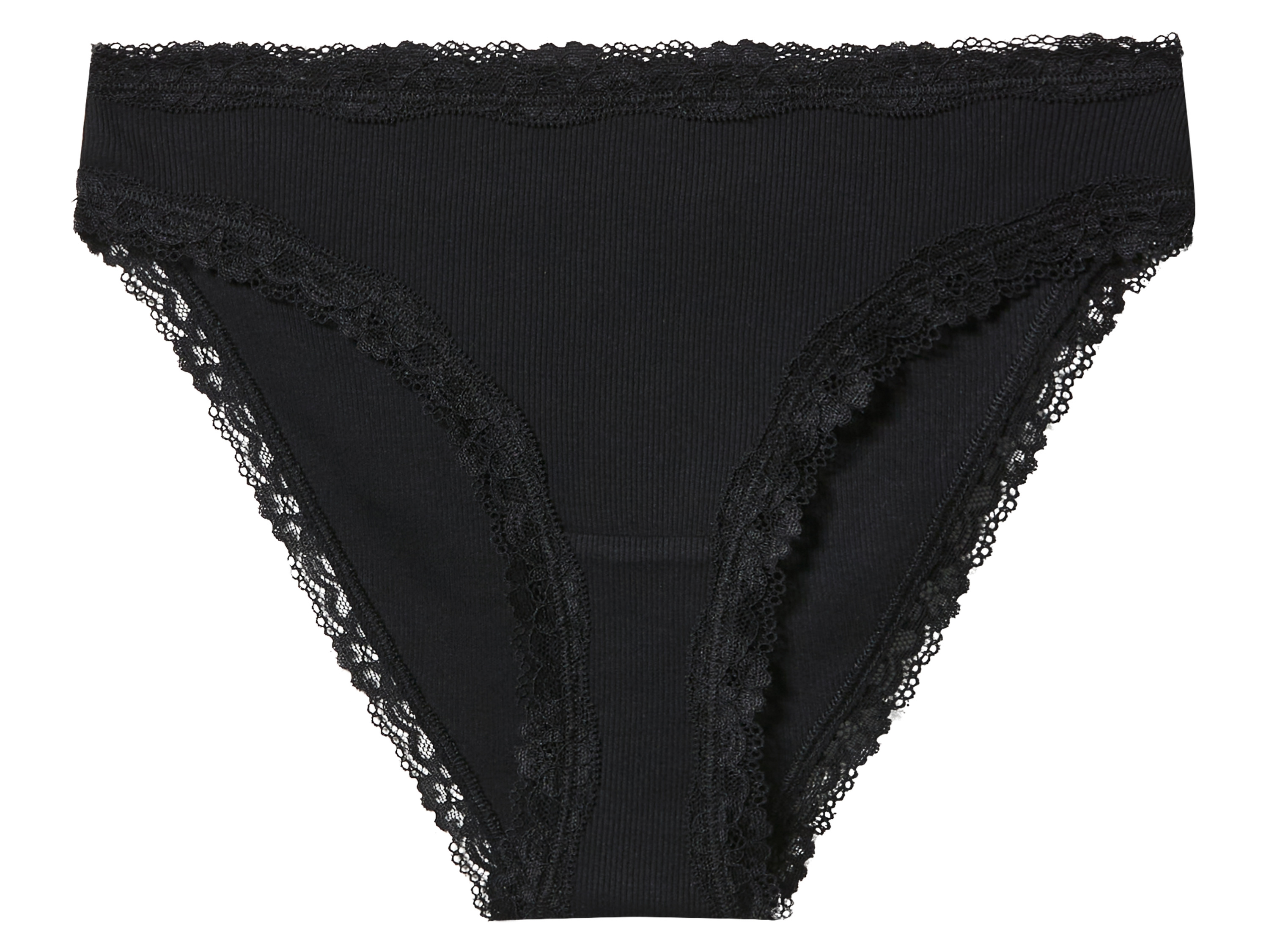 Thumbnail - esmara® Damen Slips, 5 Stück (Schwarz, M(40/42))