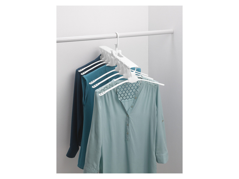 Gehe zu Vollbildansicht: LIVARNO home Kleiderbügel / Mini- Wäschespinne, zusammenklappbar - Bild 9
