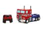 Roter und blauer Optimus Prime LKW mit Fernbedienung