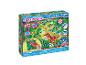 Aquabeads Dinosaur World Bastelset mit 1200 Perlen, inklusive Glanz- und Sternperlen.