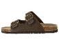 Braune Sommersandalen mit Metallschnallen