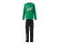 Kinder Jungen Pyjama lang mit Minecraft-Motiv in Grün und Schwarz