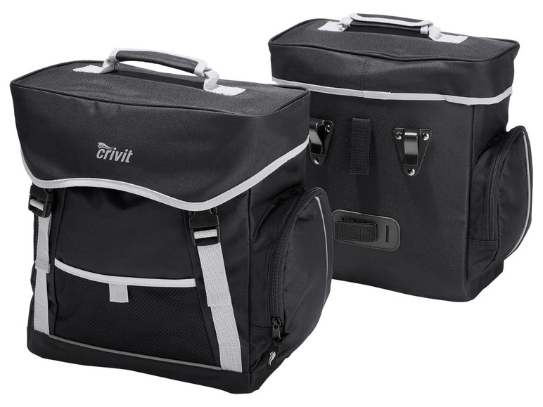 Gehe zu Vollbildansicht: CRIVIT® Fahrrad-Gepäcktaschen-Set, 2-teilig - Bild 3