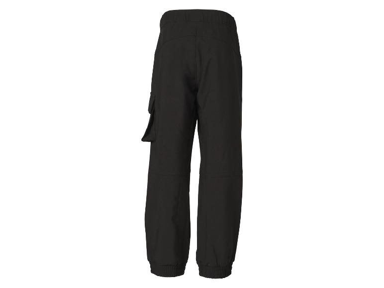 Schwarze Herren-Cargohose, Rückansicht
