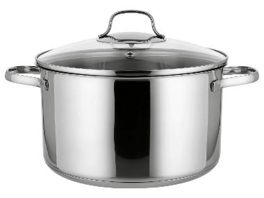 SILVERCREST® Premium-Edelstahltopf, Ø 24 cm