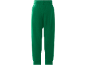 Grüne Jogginghose mit elastischem Bund und Bündchen.