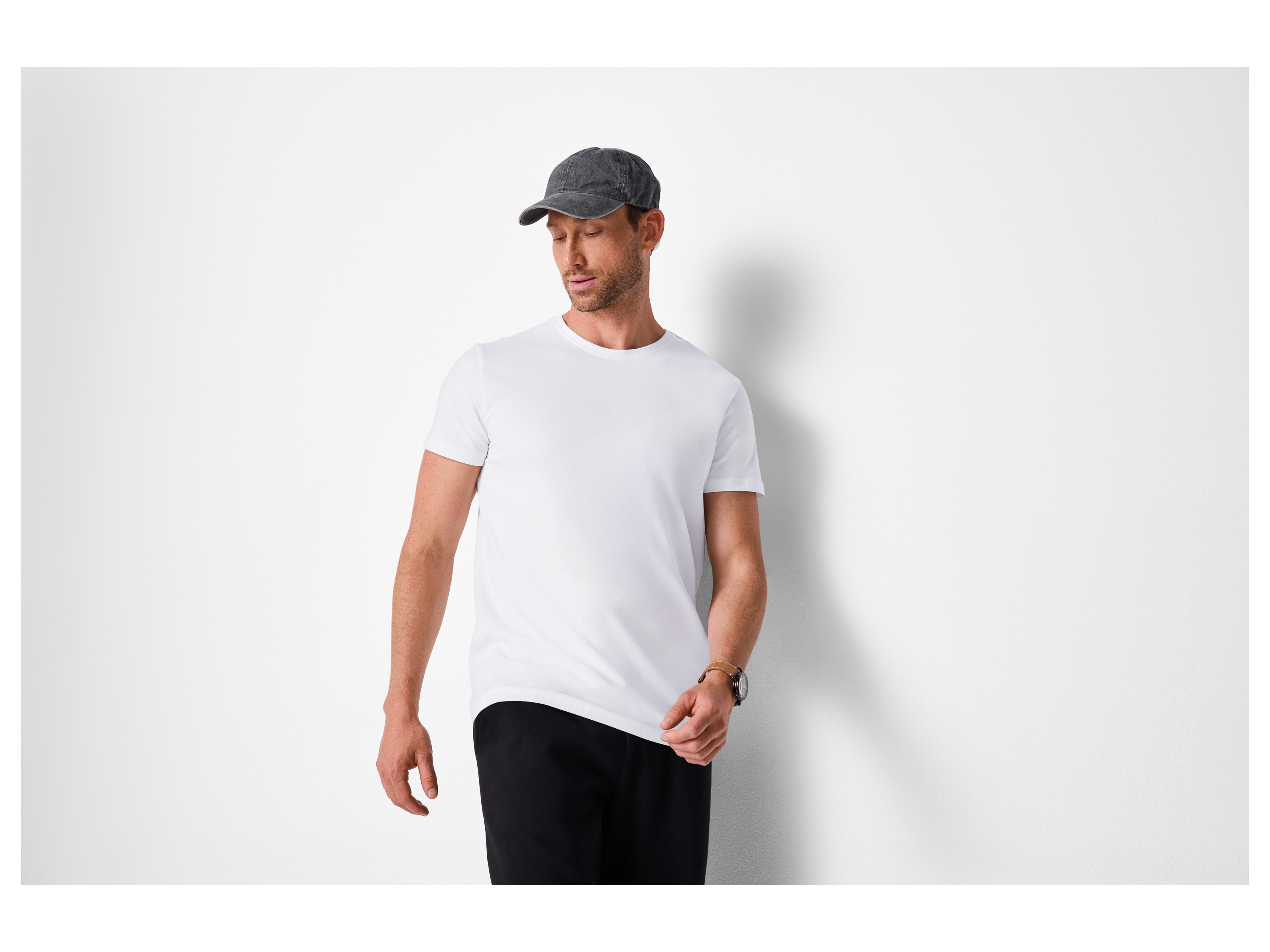 Thumbnail - esmara Men Herren T-Shirt (Weiß, S(44/46))