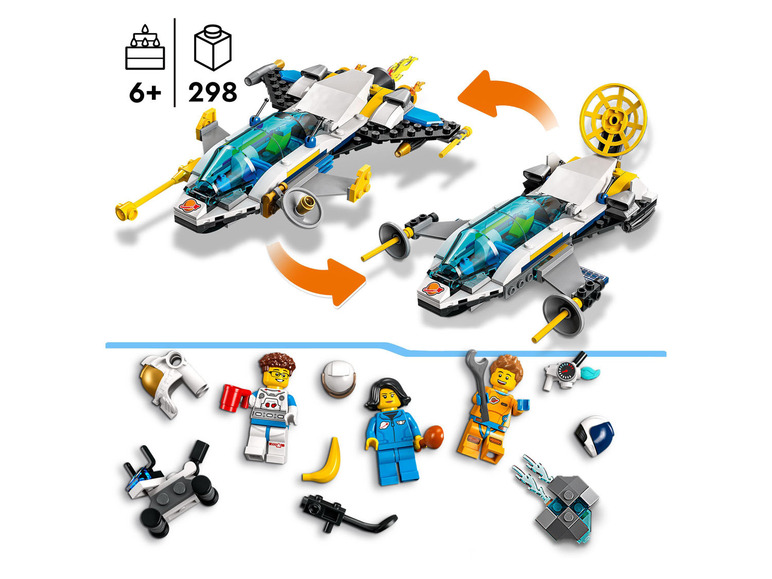 Gehe zu Vollbildansicht: LEGO® City 60354 »Erkundungsmissionen im Weltraum« - Bild 4