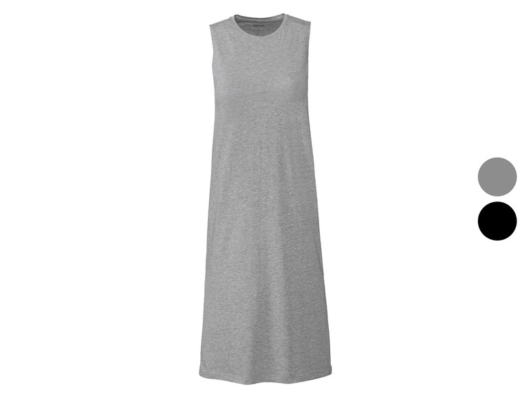Gehe zu Vollbildansicht: esmara® Damen Kleid mit langen Seitenschlitzen - Bild 1