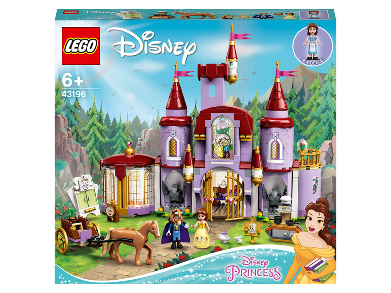 Gehe zu Vollbildansicht: LEGO® Disney Princess™ 43196 »Belles Schloss« - Bild 1