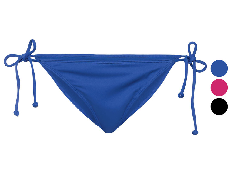 Gehe zu Vollbildansicht: esmara Damen Bikini Unterteil Minislip, mit seitlichen Bindebändern - Bild 1