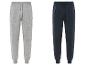 Zwei Jogginghosen, eine grau und eine dunkelblau