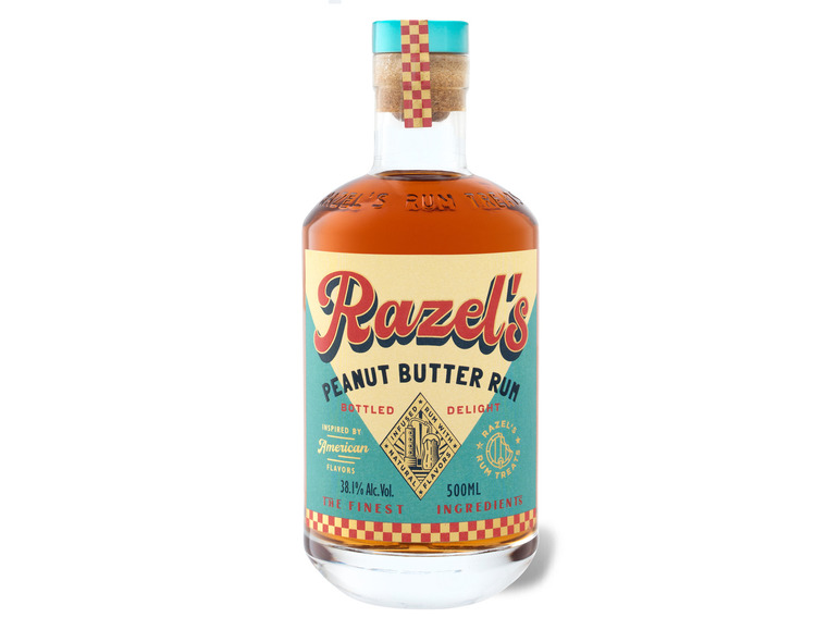 Gehe zu Vollbildansicht: Razel's Peanut Butter (Rum-Basis) 38,1% Vol - Bild 1