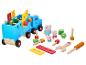 Peppa Pig Holzspielzeugset mit Lastwagen, Schrauben, Muttern und Werkzeugen.