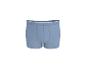 Blaue Herren-Boxershorts, Vorderansicht.