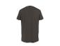 Herren-T-Shirt in Dunkelgrau, Rückansicht.