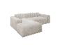 Hellbeige modulares Sofa.