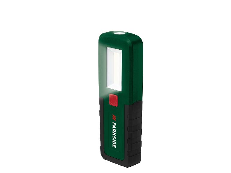 PARKSIDE LED-Arbeitsleuchte mit rotem Einschaltknopf