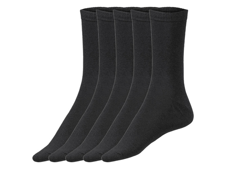 Gehe zu Vollbildansicht: esmara® Damen Socken, 5 Paar, mit hohem Baumwollanteil - Bild 8