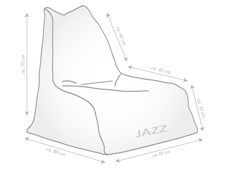 Gehe zu Vollbildansicht: SITTING POINT Jazz/Roll »SHARA«, im Retro-Cord-Velours Look - Bild 13