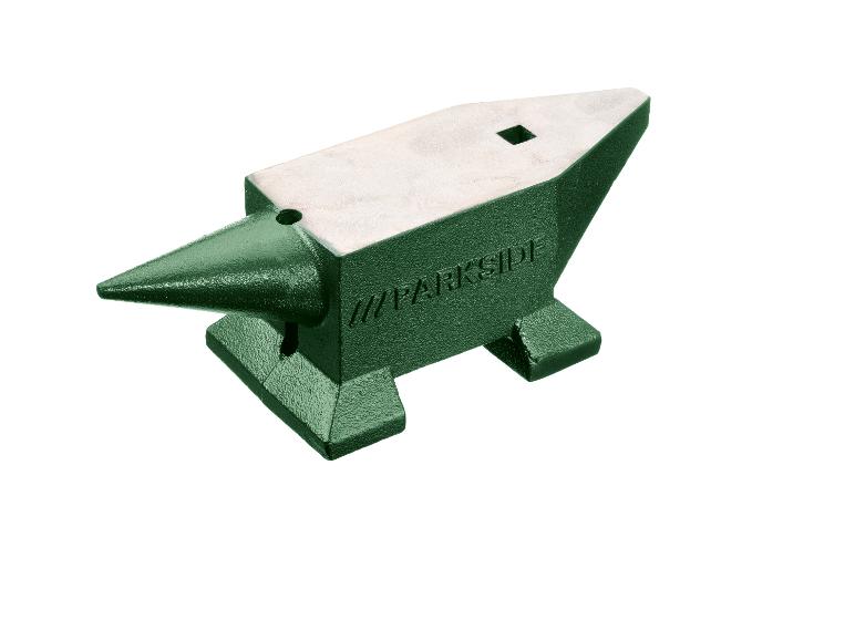 Ein grüner Amboss von Parkside.