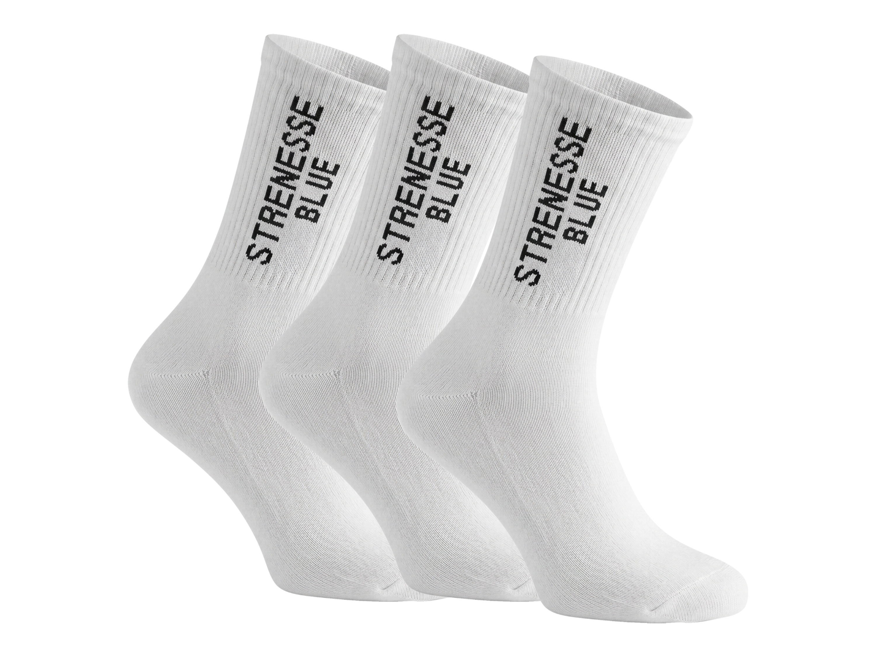 STRENESSE BLUE Damen/Herren Tennissocken, 3 Stück (35-38) – Bild 4 von 4