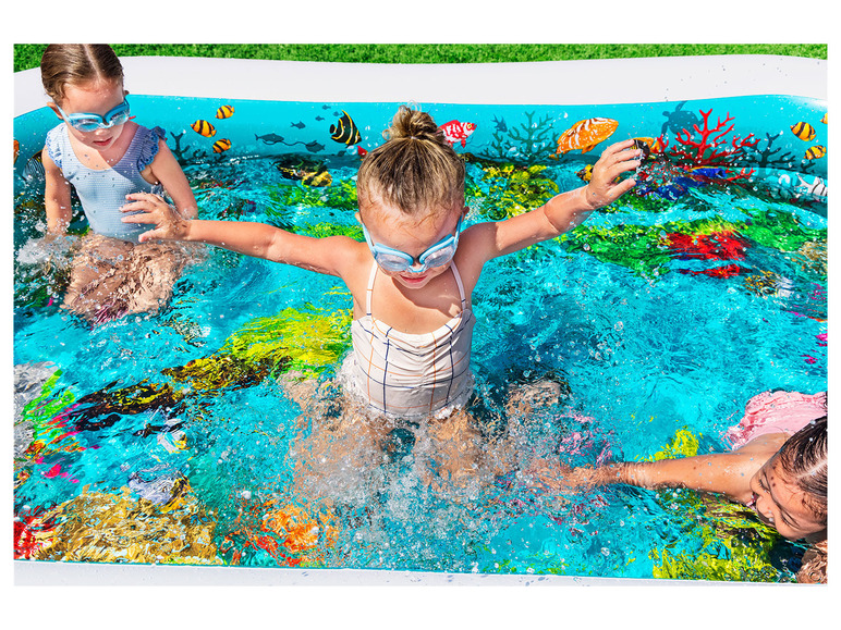 Gehe zu Vollbildansicht: Bestway Family Pool 3D Abenteuer 262 x 175 x 51 cm, eckig - Bild 4