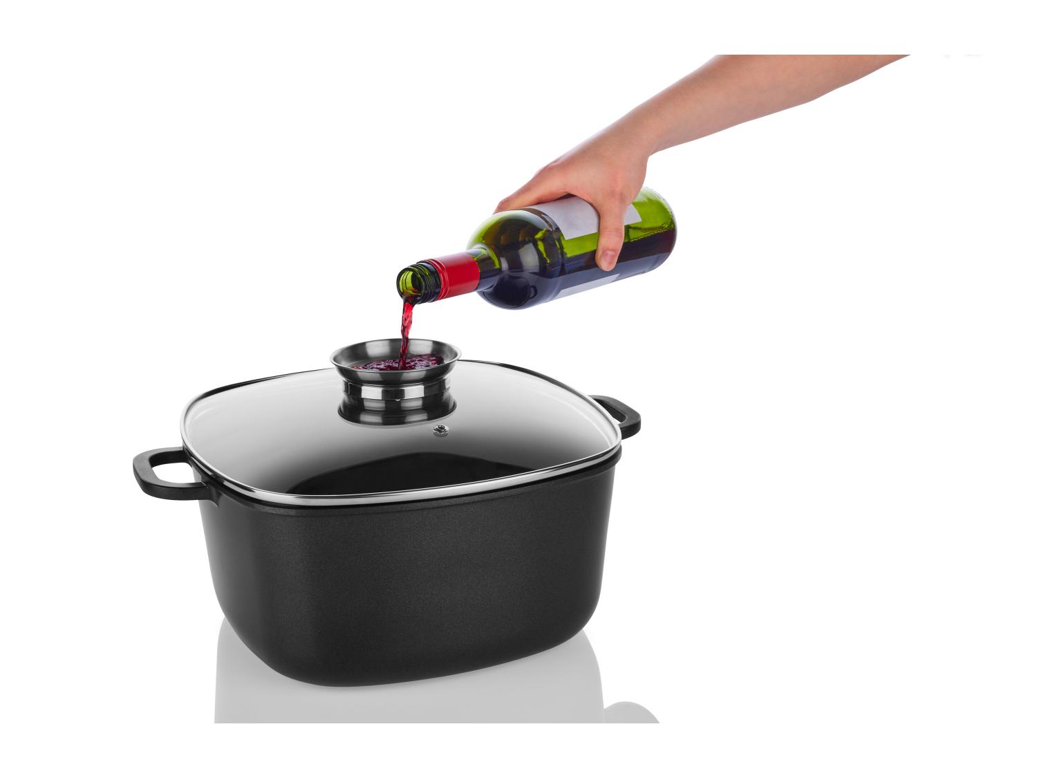 Klönberg Aluguss Bräter, 8L Alugussbräter,Bratpfanne