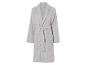 Ein grauer Bademantel mit Gürtel von der Marke Zanzibar.