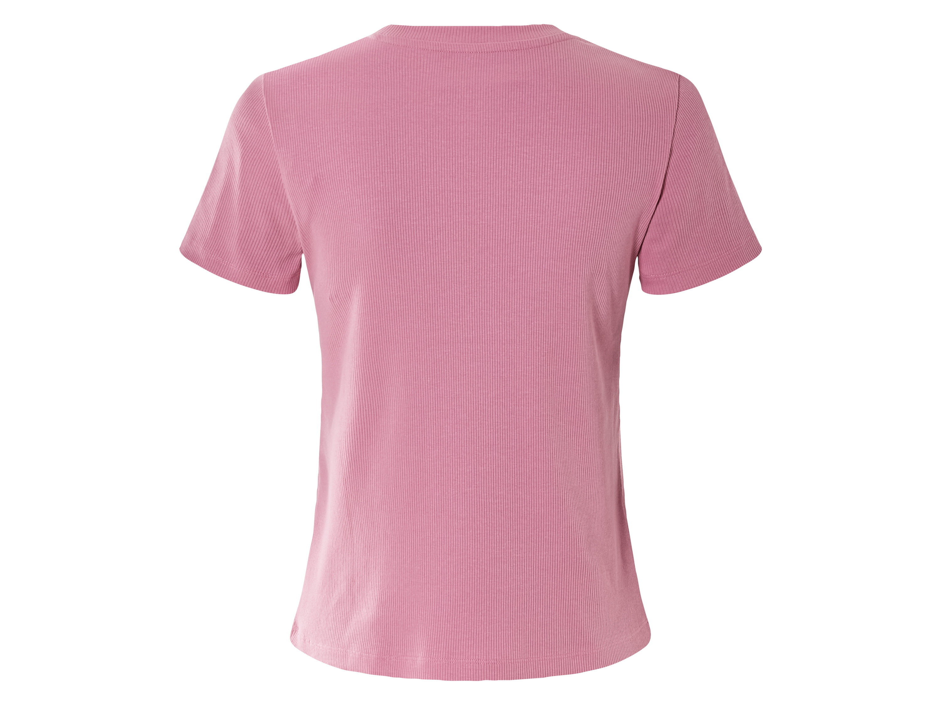 Thumbnail - esmara® Damen T-Shirt Rippe (Rosa, L(44/46))
