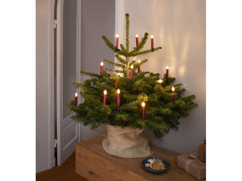 Gehe zu Vollbildansicht: LIVARNO home LED Weihnachtsbaumkerzen, kabellos, 15 Stück - Bild 17