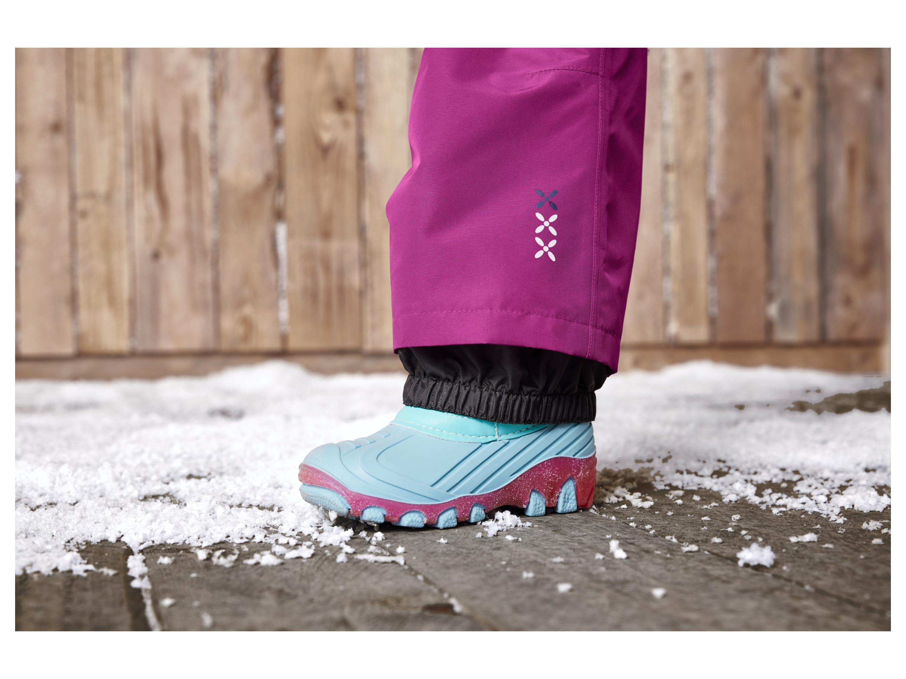 Thumbnail - lupilu® Kleinkinder Mädchen Schneehose (Pink, 86/92)