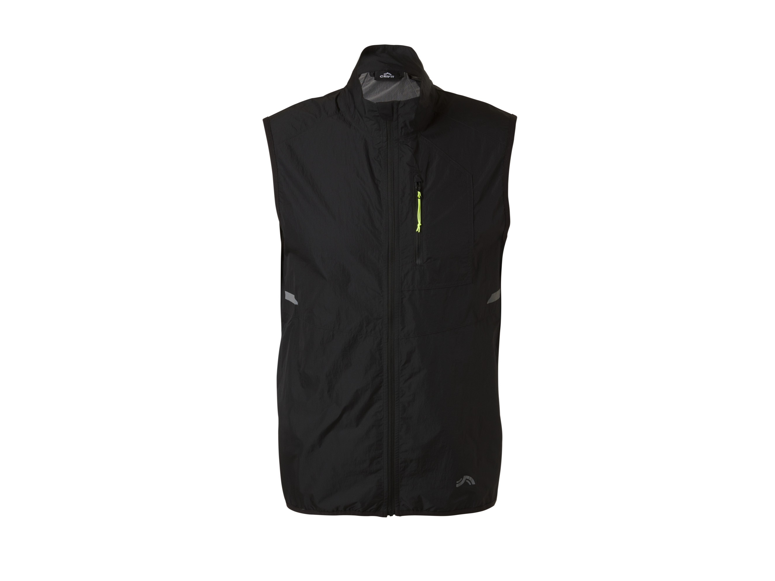 CRIVIT Herren Funktionsweste (Schwarz, XL (56/58))""