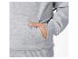 Ein grauer Hoodie mit einer Tasche