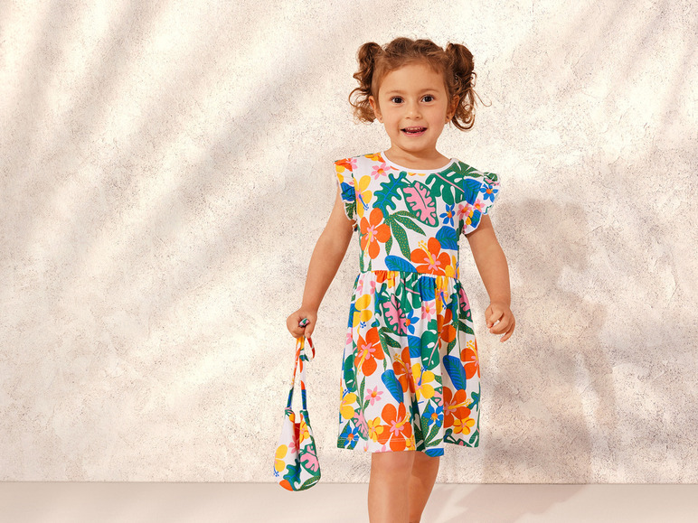 Gehe zu Vollbildansicht: lupilu® Kleinkinder Kleid inkl. Umhängetasche - Bild 3