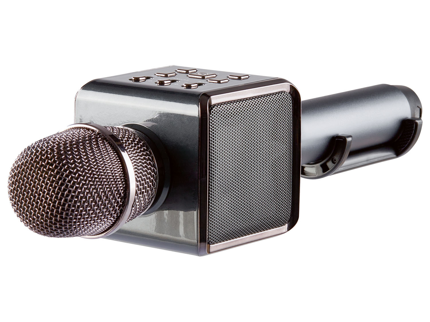 mit u… Licht- Bluetooth®-Karaoke-Mikrofon, SILVERCREST®