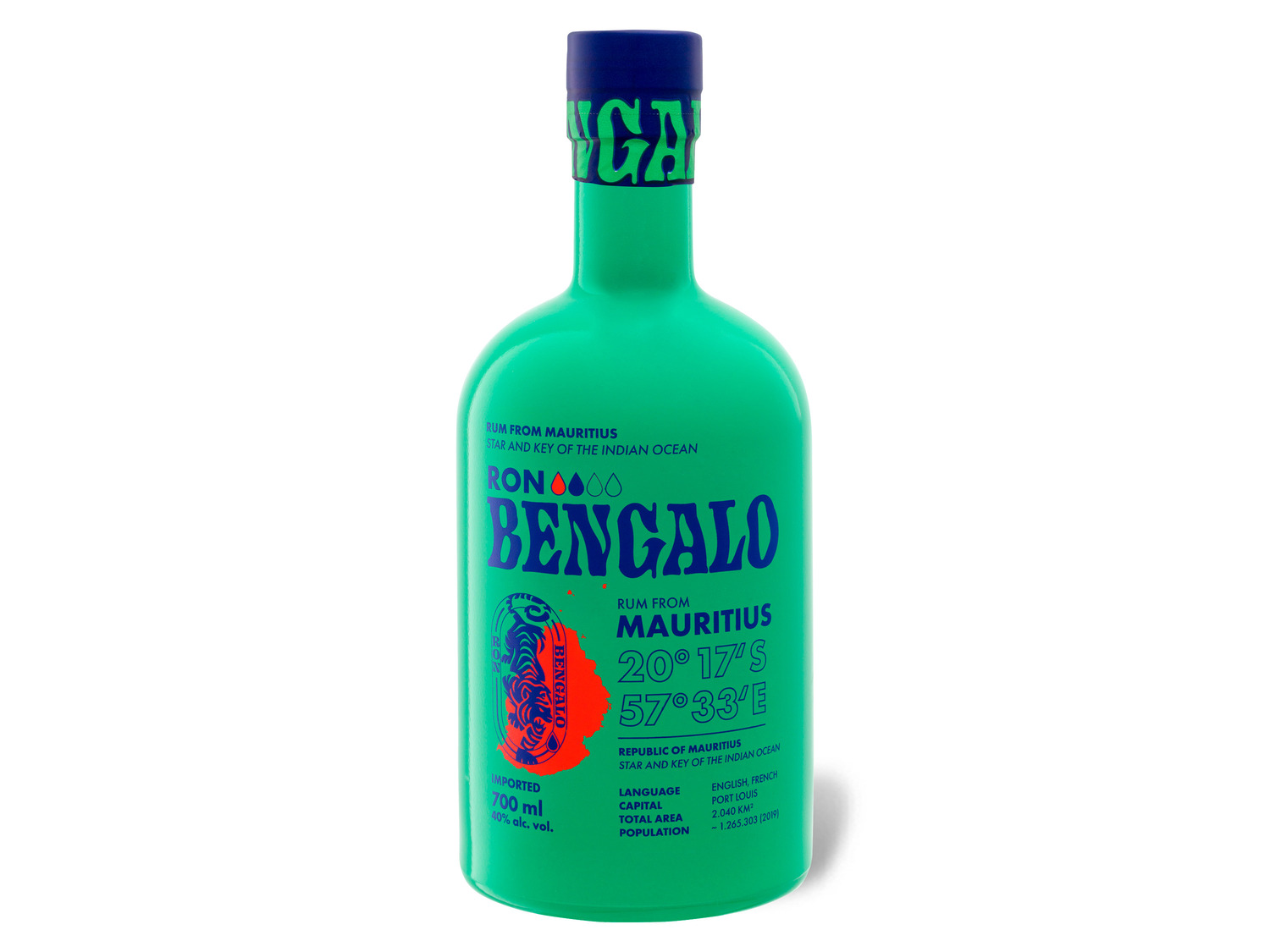 Ron Bengalo Mauritius 40% kaufen online | LIDL Rum Vol
