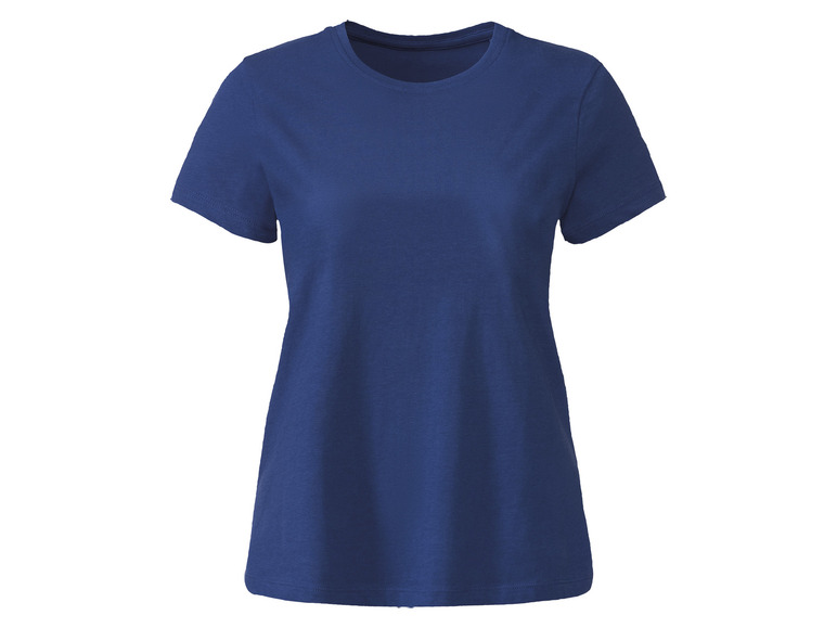 Gehe zu Vollbildansicht: esmara® Damen T-Shirt, mit Rundhalsausschnitt - Bild 2