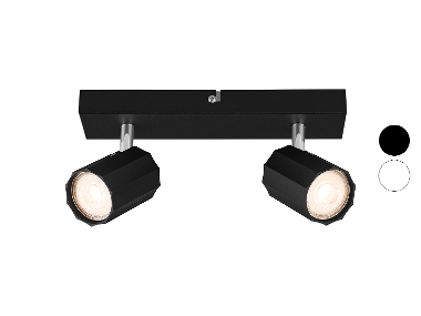 LIVARNO home Wand-/Deckenleuchte, neig- und schwenkbare Spots