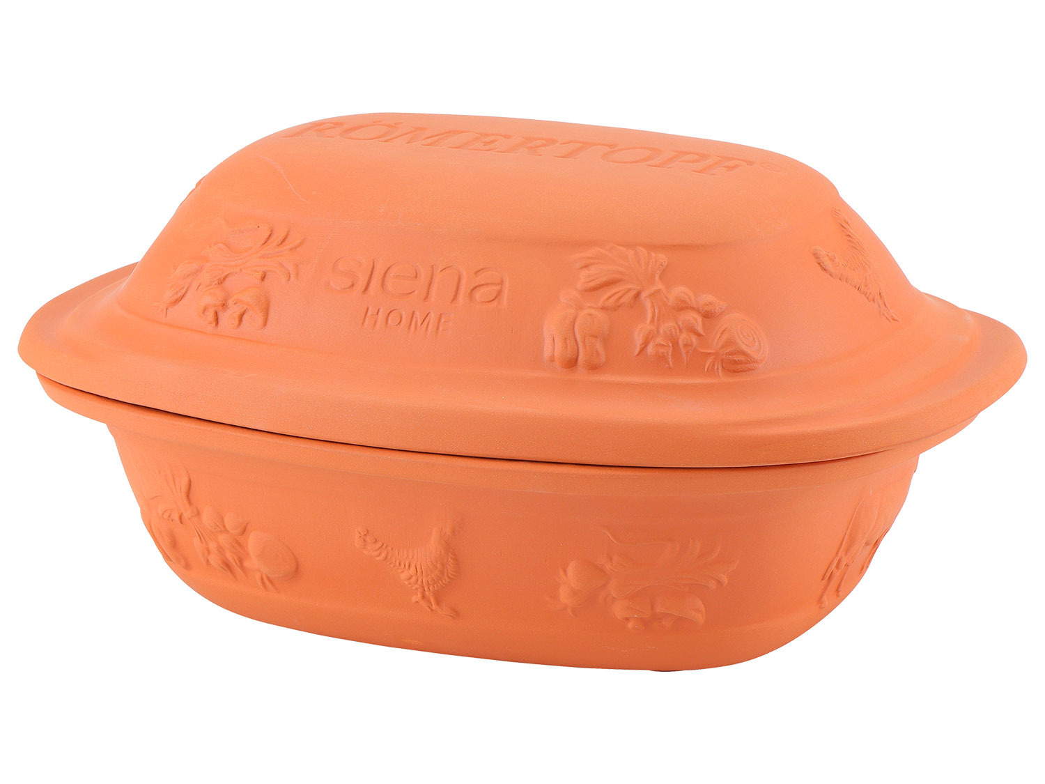 Siena Home Römertopf CALDO, aus natürlichem Ton