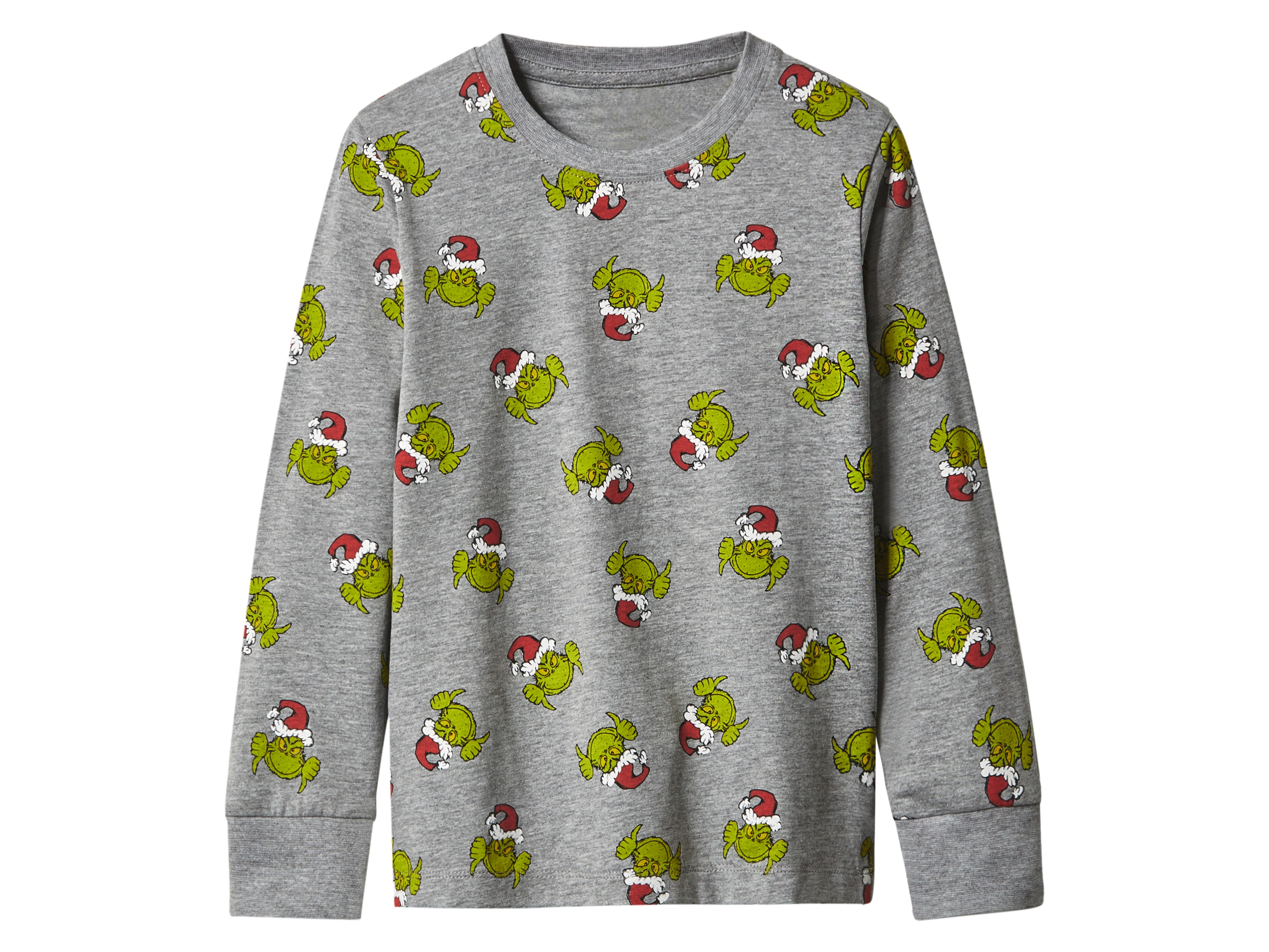 Thumbnail - Kinder Pyjama (Grau, 134/140)