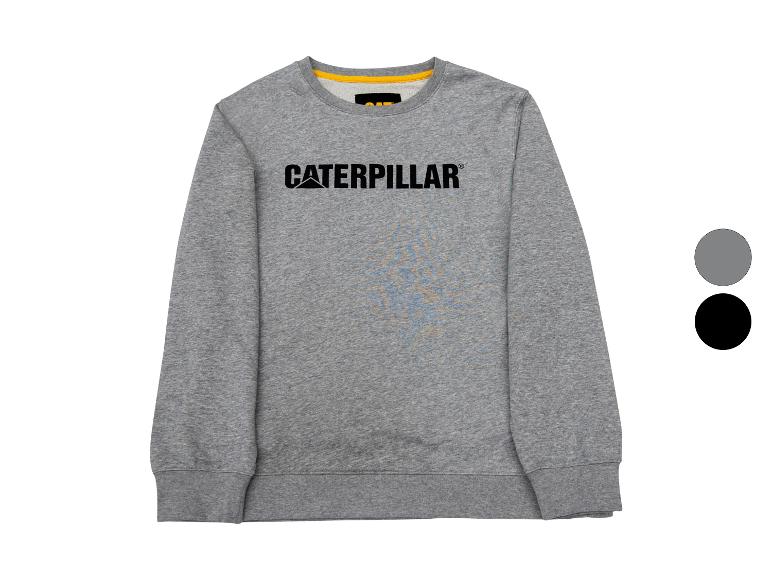 Graues Sweatshirt mit schwarzem Schriftzug