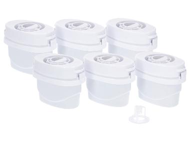 SILVERCREST® 6x Wasserfilter-Kartuschen zum Filtern von Grobpartikeln und Feststoffen