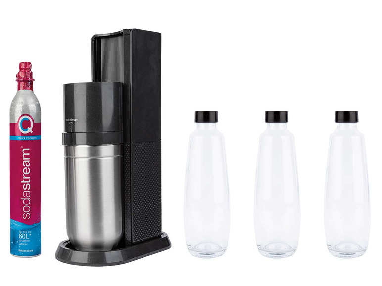 Gehe zu Vollbildansicht: SodaStream Wassersprudler »DUO«, titan inklusive 3 Ersatzflaschen - Bild 1