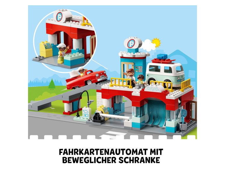 Gehe zu Vollbildansicht: LEGO® DUPLO® 10948 »Parkhaus mit Autowaschanlage« - Bild 9
