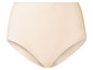 Beigefarbene hohe Unterhose.