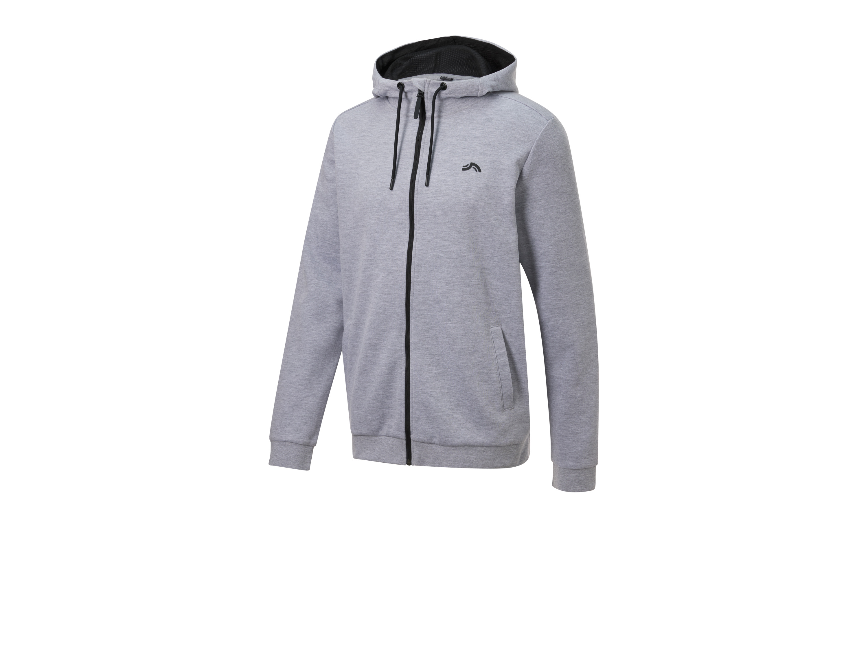 CRIVIT Herren Sweatjacke (Grau, XL (56/58))““ | grau Muster – Detail Kapuze mit Kordel, seitliche Eingrifftaschen, Bündchen am Ärmel- und Saumabschluss, YKK-Markenreißverschluss Funktion – Kragenform – Kapuze ja, mit Kordel Material 75 % Polyester recycelt, 25 % Baumwolle Pflegehinweis waschen bei max. 40 °C nicht bleichen schonende Trocknung im Wäschetrockner bei max. 60 °C bügeln bis 150 °C Stufe 2. Dampfbügeleisen kann verwendet werden nicht trockenreinigen Größe S 44/46 – XL 56/58 Meine Lidl-Größe – so einfach gehts Deine Größe findest du in der Lidl-Größentabelle . Oeko-Tex® Standard 100 Geprüft auf Schadstoffe Zertifizierungsnummer: 21.Hcn.83089 Hohenstein Htti Standard 100 by Oeko-Tex® ist die weltweit bekannteste, unabhängige Zertifizierung schadstoffgeprüfter Textil- und Lederprodukte aller Art – vom Garn und den Stoffen bis hin zum gebrauchsfertigen Artikel. Das Label bestätigt