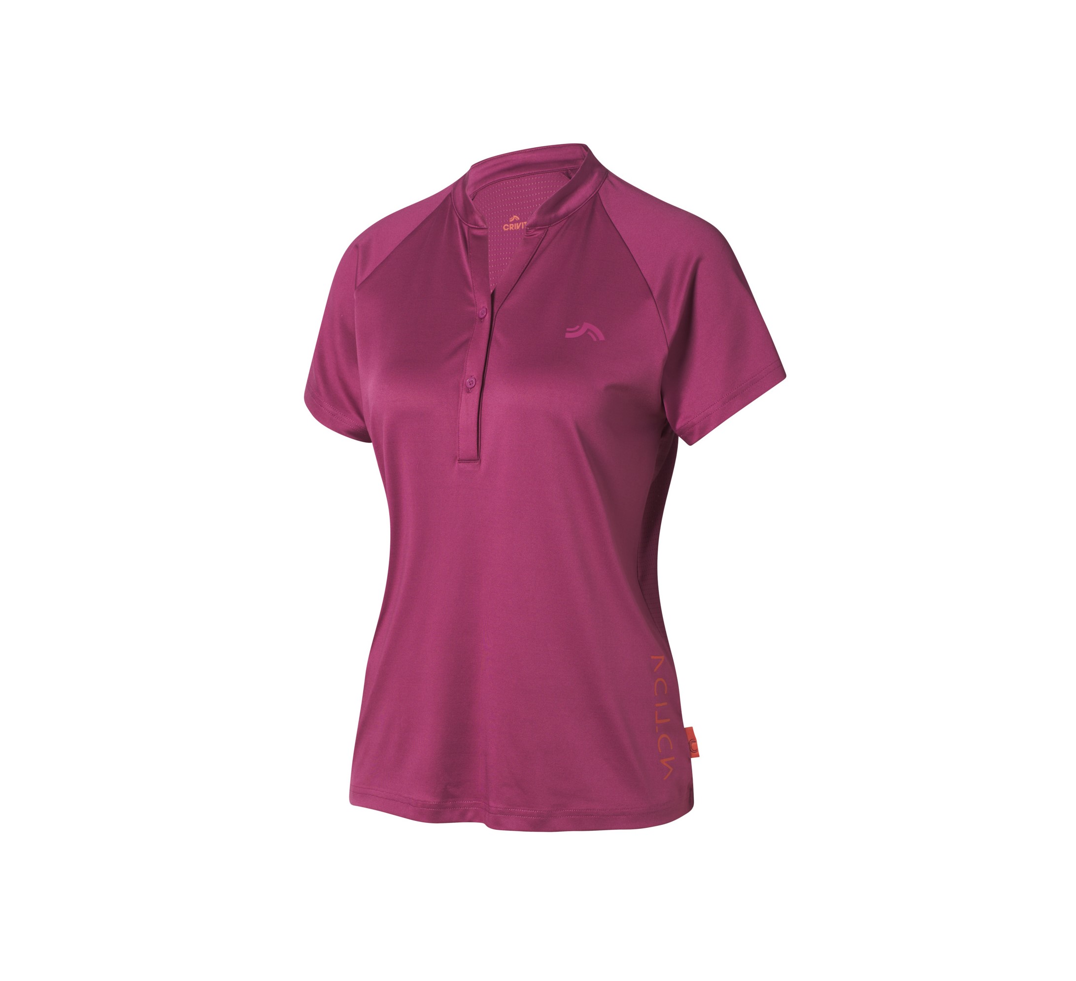 CRIVIT Damen Funktionsshirt (Violett, S(36/38))““ | violett Muster: – Detail: verlängerte Rückseite